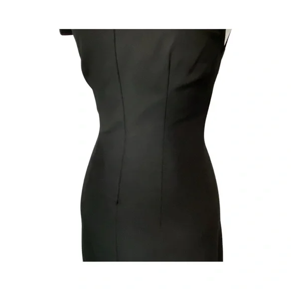 🧜🏼‍♀️ Maria Bianca Nero Form Fitting a classic Black Dress Size Petite - Picture 6 of 11